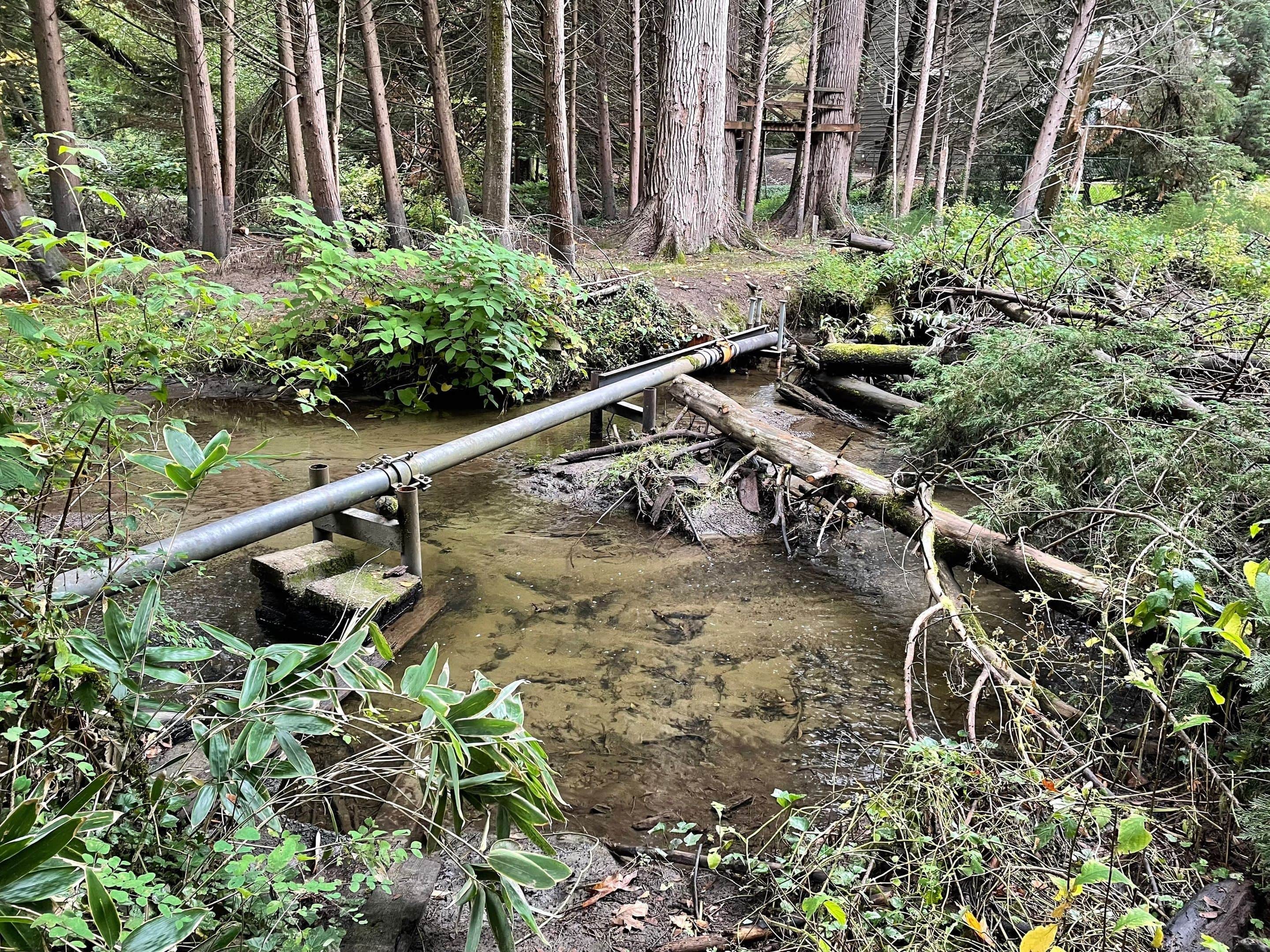 After picture. Remote monitoring helps protect the site.
