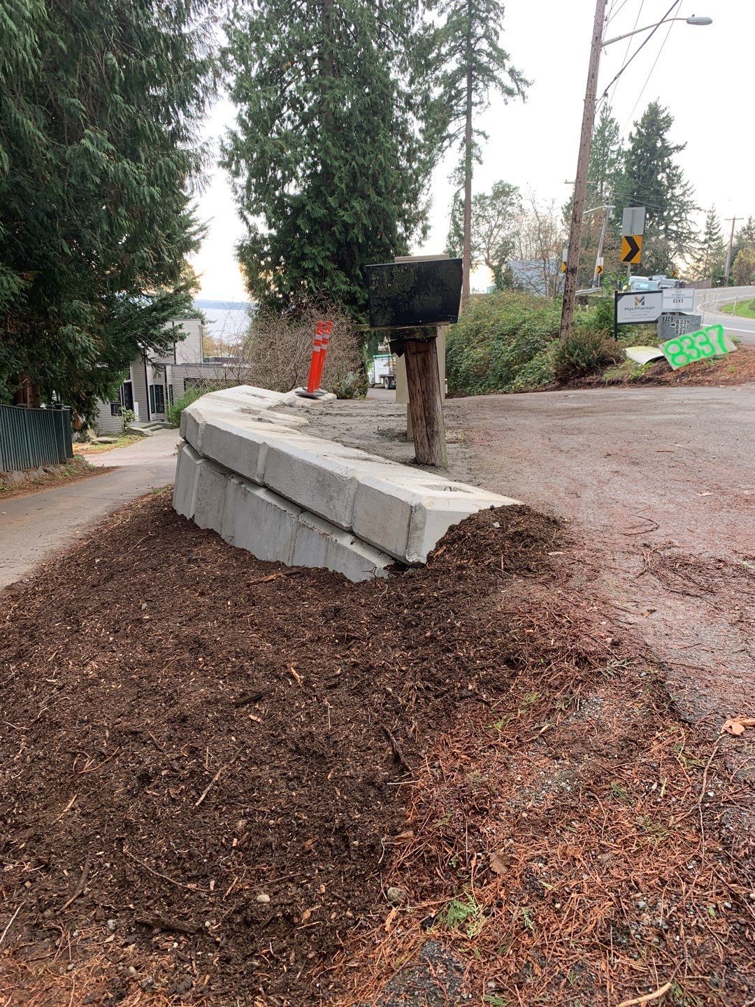 New Eco-Block Retaining Wall